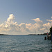 Looking downriver toward St. Clair, Michigan