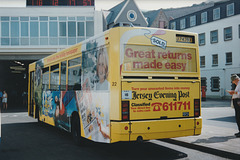 Jersey bus 22 (J 74393) at St. Helier - 4 Sep 1999