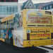 Jersey bus 22 (J 74393) at St. Helier - 4 Sep 1999