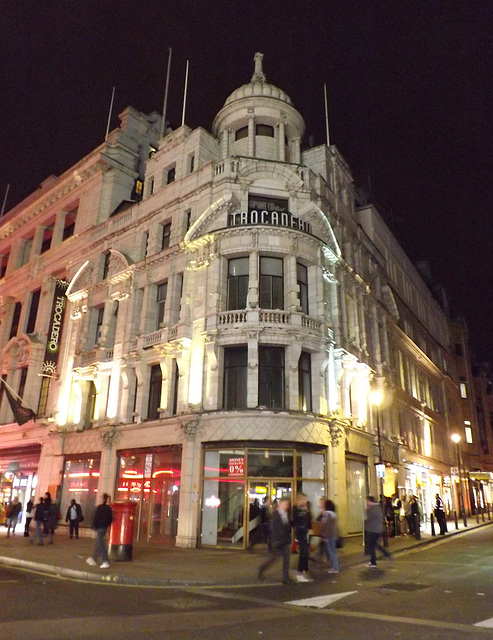 The Trocadero in London, April 2013