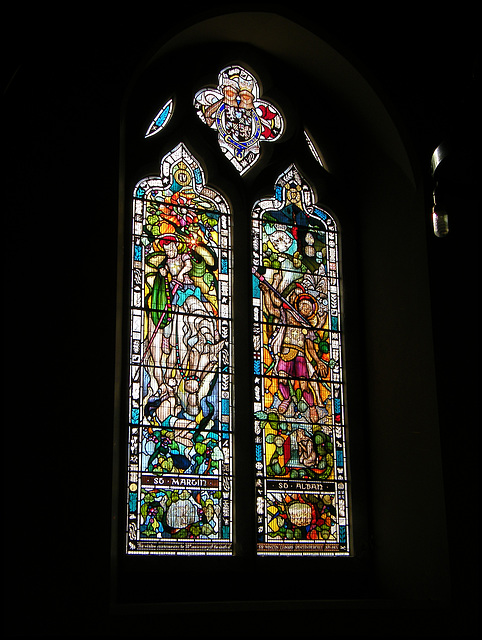 Bladon stained glass