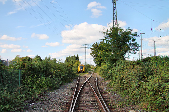 Gleisanschluss der Hafenbahn an die Köln-Mindener Eisenbahn (Hamm) / 18.09.2021