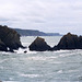 Looking to the South from Hartland Quay (Scan from Aug 1992)