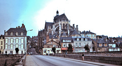 Mayenne (53) Juillet 1975. (Diapositive numérisée).