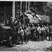 Spruce Soldiers on Logging Truck, 1918