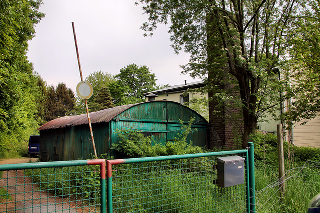 Erhaltene Gebäude der ehem. Kleinzeche Agricola II (Bochum-Laer) / 7.05.2022