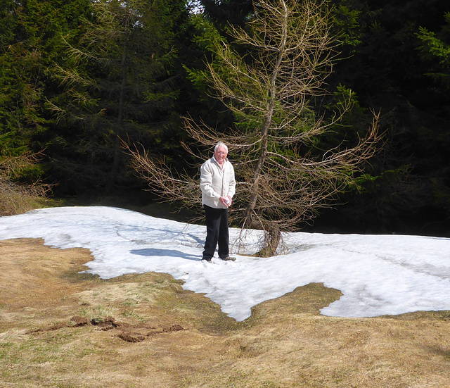 Schnee am 1. Mai 2015