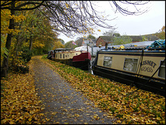 Oxford canal path at Jericho