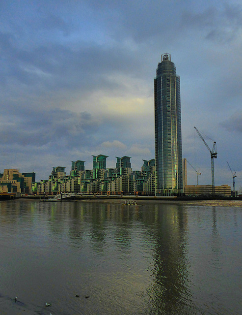 St George's Wharf and The Tower