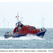 Eastbourne lifeboat, Seaford Bay 19 9 2019 stern quarter view.