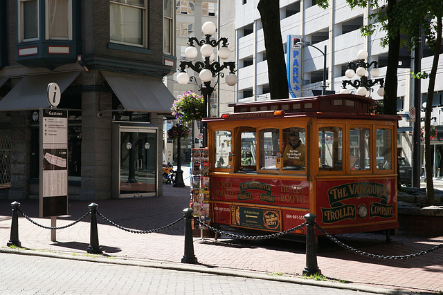 Old Kiosk In Gastown