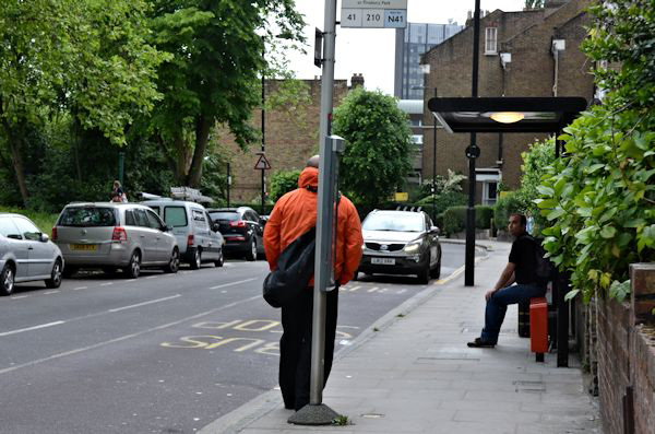 Waiting for the bus