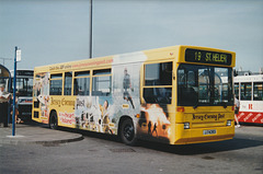 Jersey bus 22 (J 74393) at St. Helier - 4 Sep 1999 22