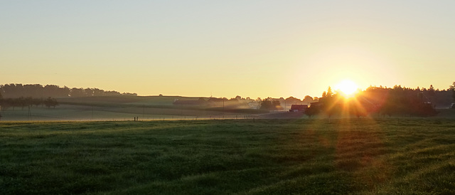 Top of Seeruecken sunrise