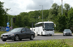 Phoenix Travel? YN16 UAP at Fiveways, Barton Mills - 28 May 2022 (P1120022)