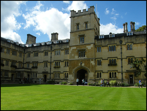 Exeter College Front Quad