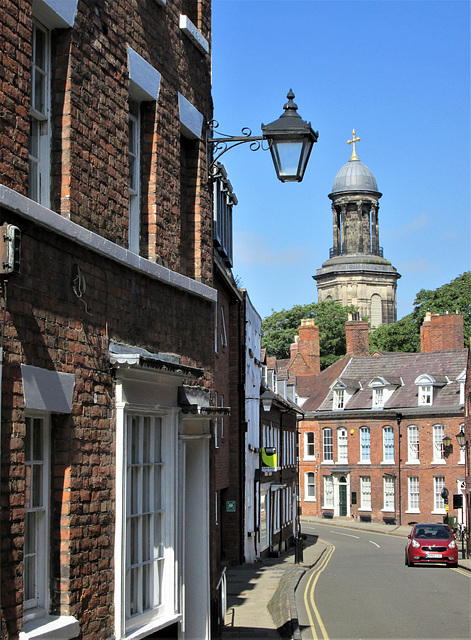 Shrewsbury, St.Chad's church tower