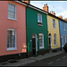 raucous painted houses