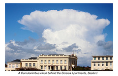 Cumulonimbus cloud - Seaford - 19.5.2015