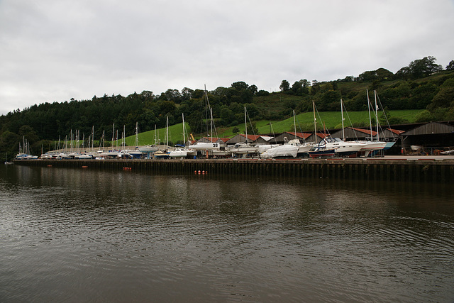Boathouses On The Dart