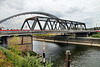 Nördlicher Teil der Karl-Lehr-Brücke über dem Rhein-Herne-Kanal (Duisburg-Ruhrort) / 22.07.2023