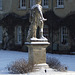 Fulbourn Manor: Statue of William III 2012-02-10