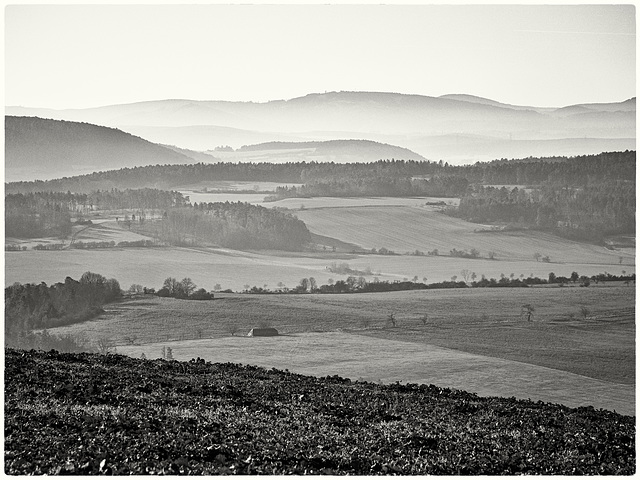 Blick vom Windberg bei Kranichfeld