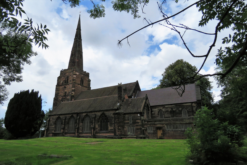 st michael, lichfield, staffs