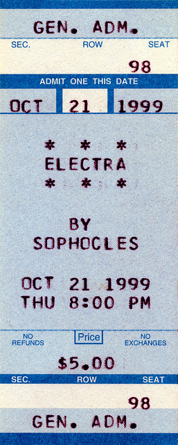 Sophocles Ticket