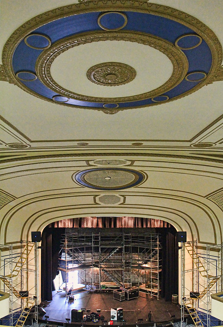 restored interior ceiling