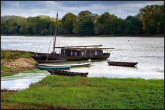 Port de La Possonnière . (Maine et Loire).