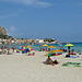 Beautiful Mondello beach Sicily