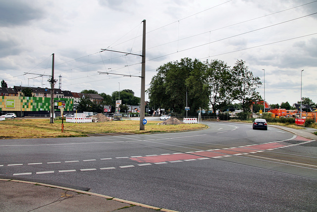 Ruhrorter Straße, Kreisverkehr (Duisburg-Kaßlerfeld) / 22.07.2023