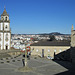 View from the upper cloister of Viseu Cathedral.
