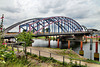 Südlicher Teil der Karl-Lehr-Brücke über der Ruhr (Duisburg-Kaßlerfeld) / 22.07.2023