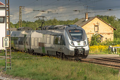 (250/365) S5 der Mitteldeutschen S-Bahn auf dem Weg nach Zwickau erreicht Gößnitz