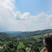 Blick von Burg Falkenstein über den Pfälzer Wald