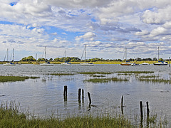 A View Across Bosham Harbour with the Incoming Tide