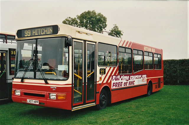 Luton and District Transport 307 (L307 HPP) at Showbus, Duxford – 25 Sep 1994 (240-20A)