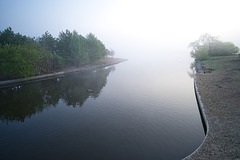 calm in the channel