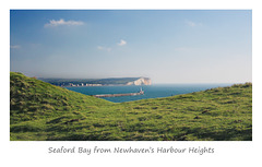 Seaford Bay from Newhaven’s Harbour Heights - 14.11.2012