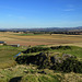 View of the Scottish borders from Smailholm Tower.