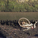 Bike on the Riverbed