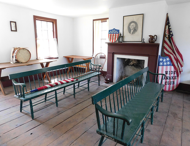 Meeting Room in the Noon Inn in Old Bethpage Village, August 2022