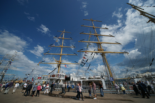 Tall Ships At Greenock