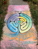 Pandemic chalk: Labyrinth 3