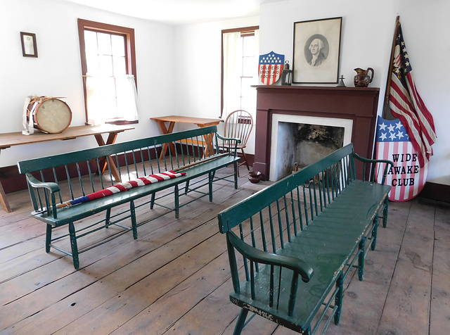 Meeting Room in the Noon Inn in Old Bethpage Village, August 2022