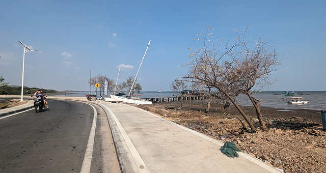 Courbe en vue / Curve on the left