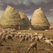 Detail of Haystacks: Autumn by Millet in the Metropolitan Museum of Art, July 2011