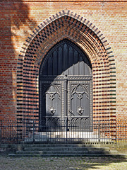 Lüneburg, St. Michaeliskirche, Kirchenportal